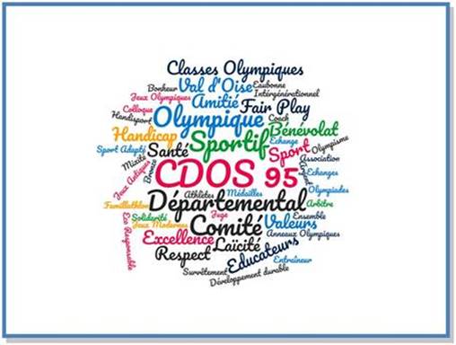 Carte Voeux Nuage De Mots 18 Cdos 95