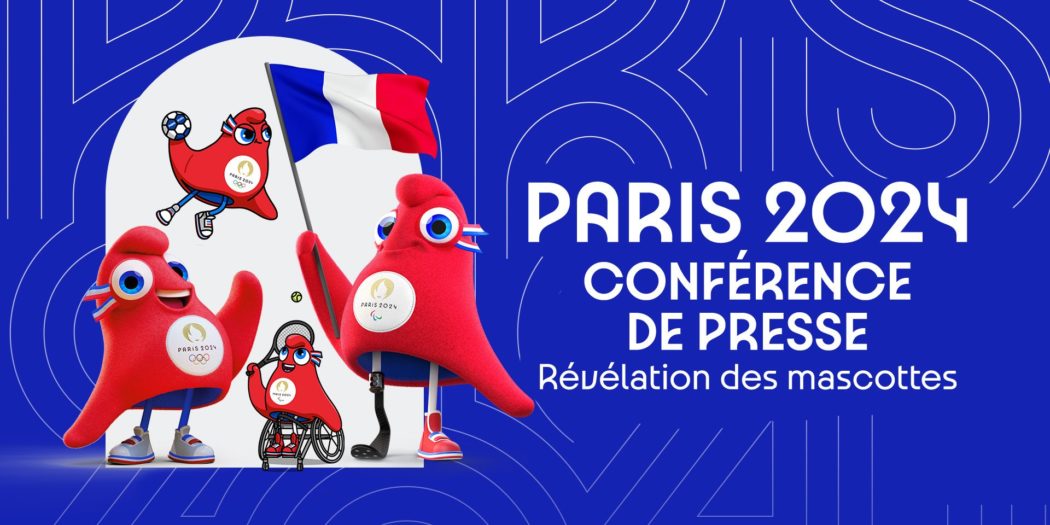 Révélation des mascottes Paris 2024 CDOS 95